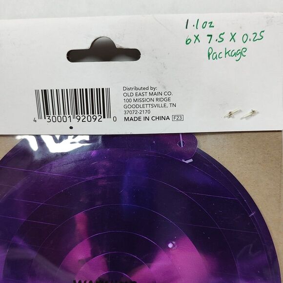 "Boo" Halloween Party Ghost Ghoul Spook Hanging Swirl Decoration 3 Count Purple - Picture 5 of 6